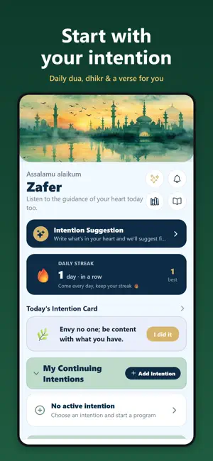 Intention Garden: Dua & Dhikr screenshot 1