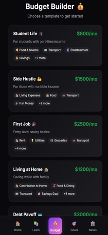 WealthWise Financial App screenshot