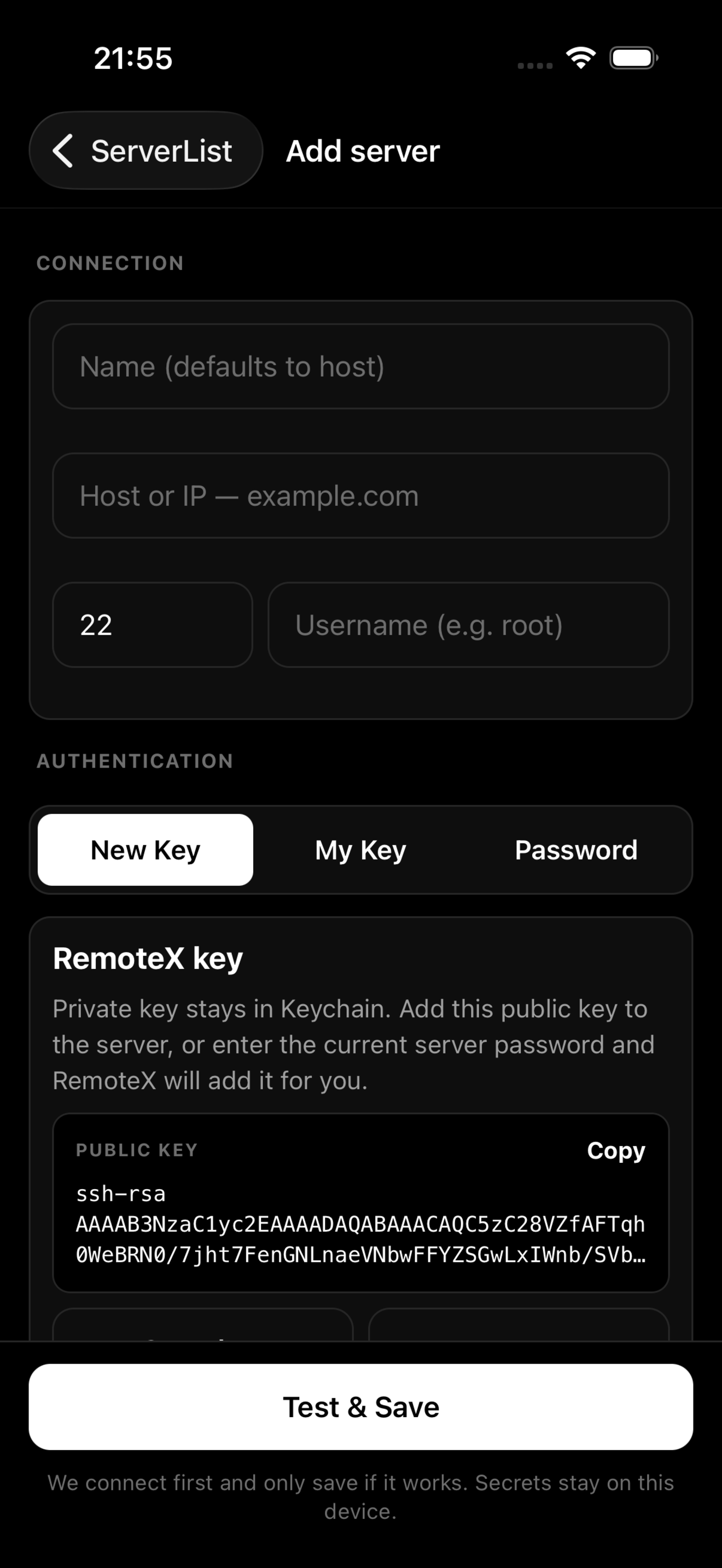 RemoteX: Server Ops