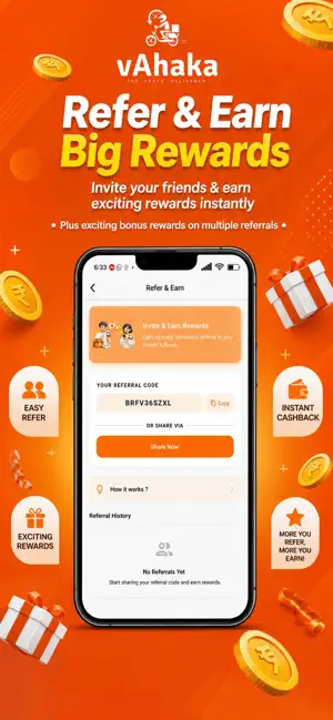 vAhaka-Food Delivery iPhone screenshot 3