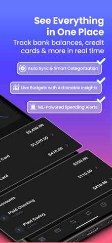 Prism Wallet - Budgeting App iPhone screenshot