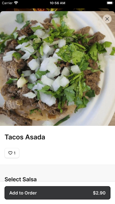 Tacos Alvizo La Guadalupana iPhone screenshot 3 - Food & Drink app