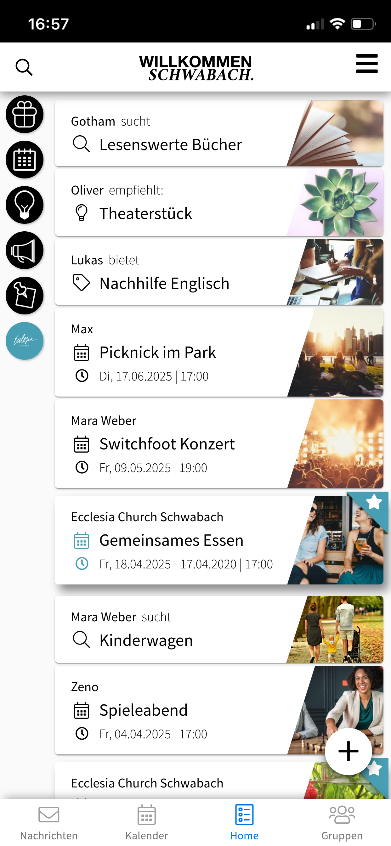Ecclesia Church Schwabach screenshot 2
