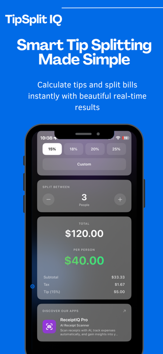 TipSplit IQ Screenshot 2