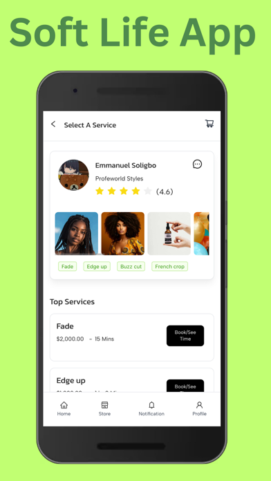 App screenshot