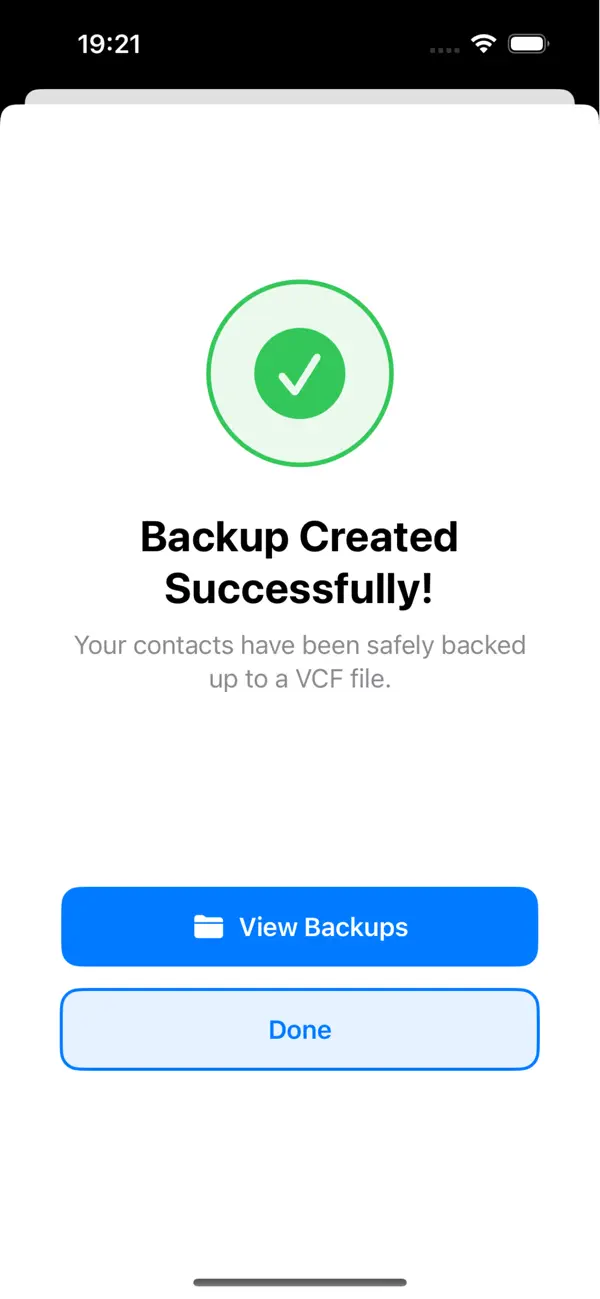 #3. Backup Contact Plus (iOS) От: Aivana LLC