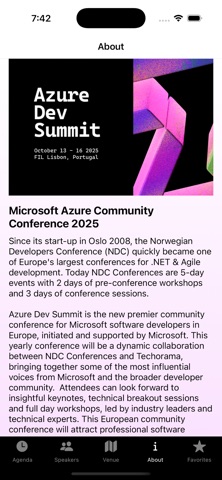 Dev Summit screenshot