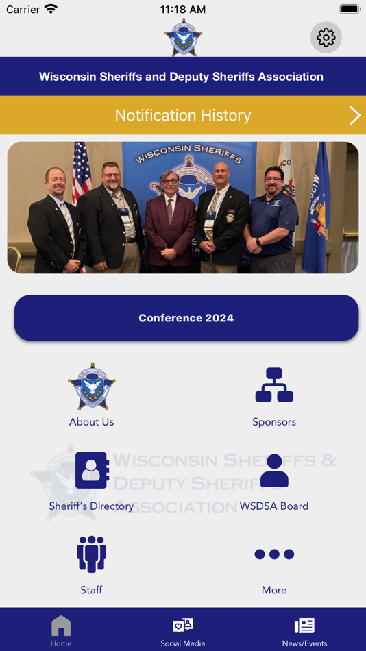 #1. WI Sheriffs & Deputy Sheriffs (iOS) 由: Wisconsin Sheriffs & Deputy Sheriffs Association