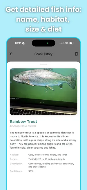 Fish Identifier – AI Scanner screenshot 3