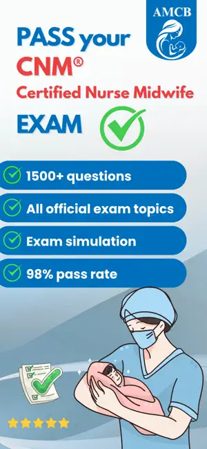 AMCB CNM Exam Prep 2026 screenshot 1