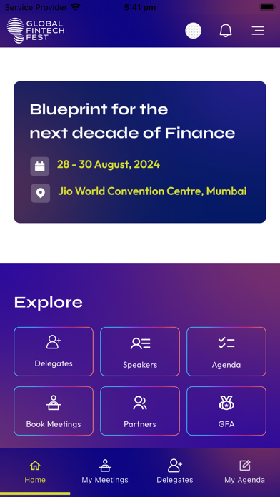 Global Fintech Fest Screenshot