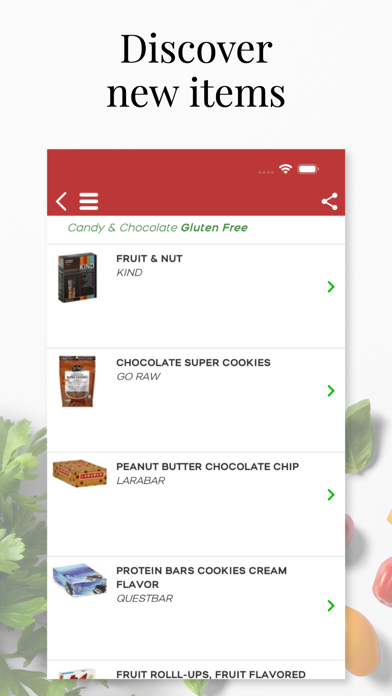 The Gluten Free Scanner iPhone screenshot 3 - Health & Fitness app