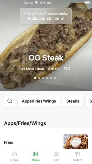 Philly Philly Cheesesteaks screenshot 2
