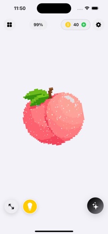 Color By Number Art: Pixel Cat screenshot