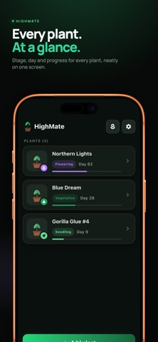 HighMate: Grow Diary Screenshot 1 of 7