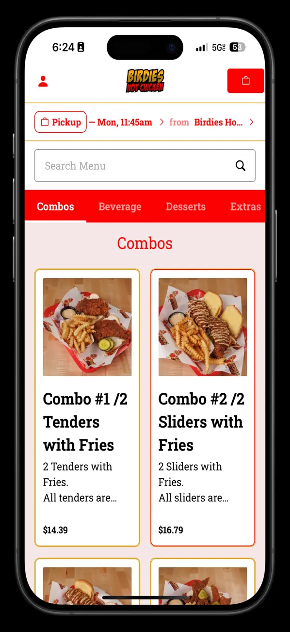 Screenshot #1 pour Birdies Hot Chicken