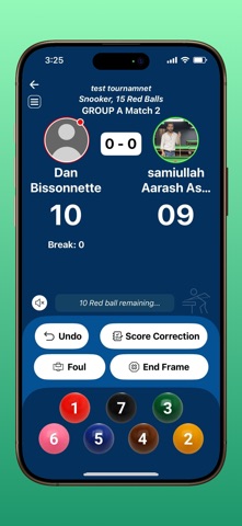 Cloud Snooker Scoring Screenshot 4 of 5