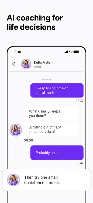 Haply: AI Life Coach screenshot 2