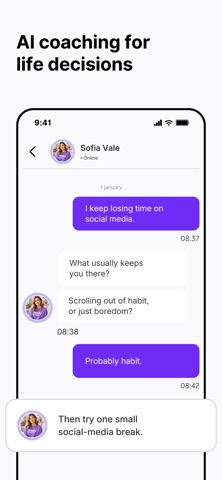 Haply: AI Life Coach Screenshot 2 of 8