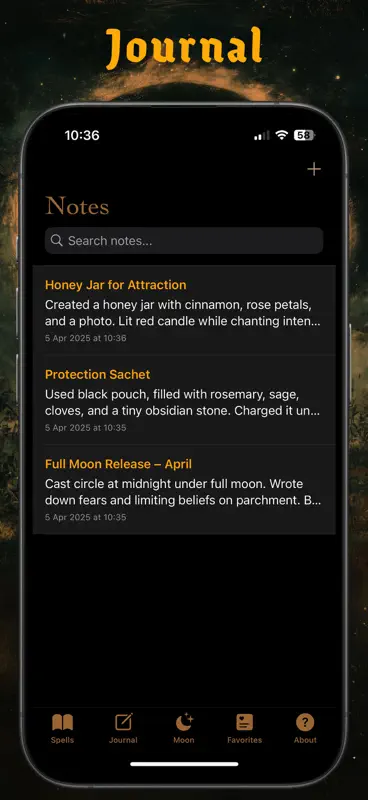 Wicca Spellbook screenshot 5 of 9