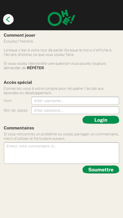 Ohé! Affiches amplifiées Screenshot