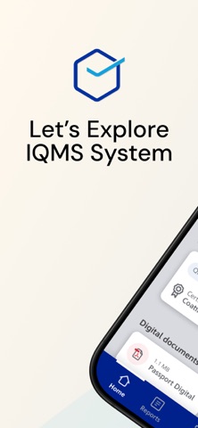 iQMS iPhone screenshot