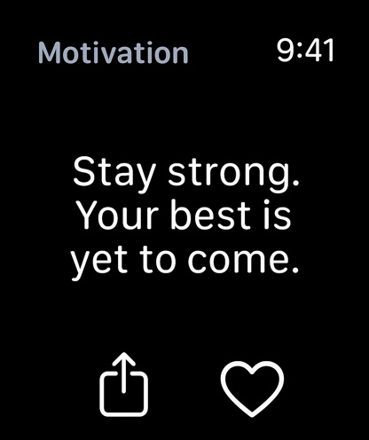 Apple Watch screenshot