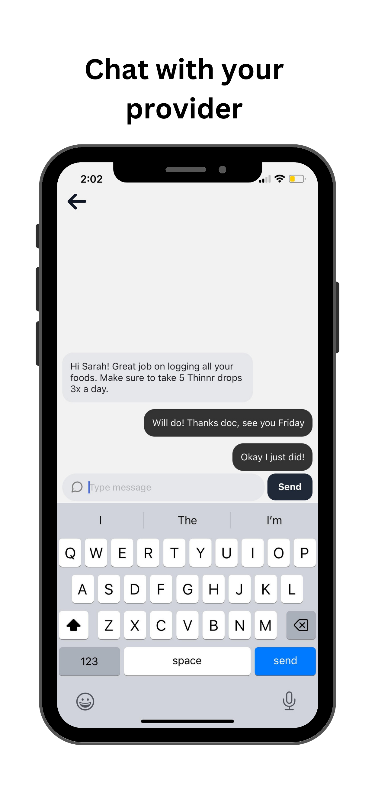 Thinnr screenshot 3