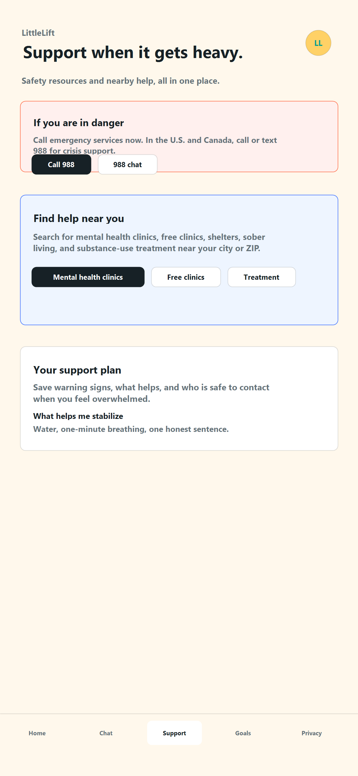 LittleLift Support screenshot 3