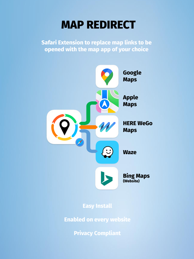 ‎Map Redirect for Map Links Screenshot