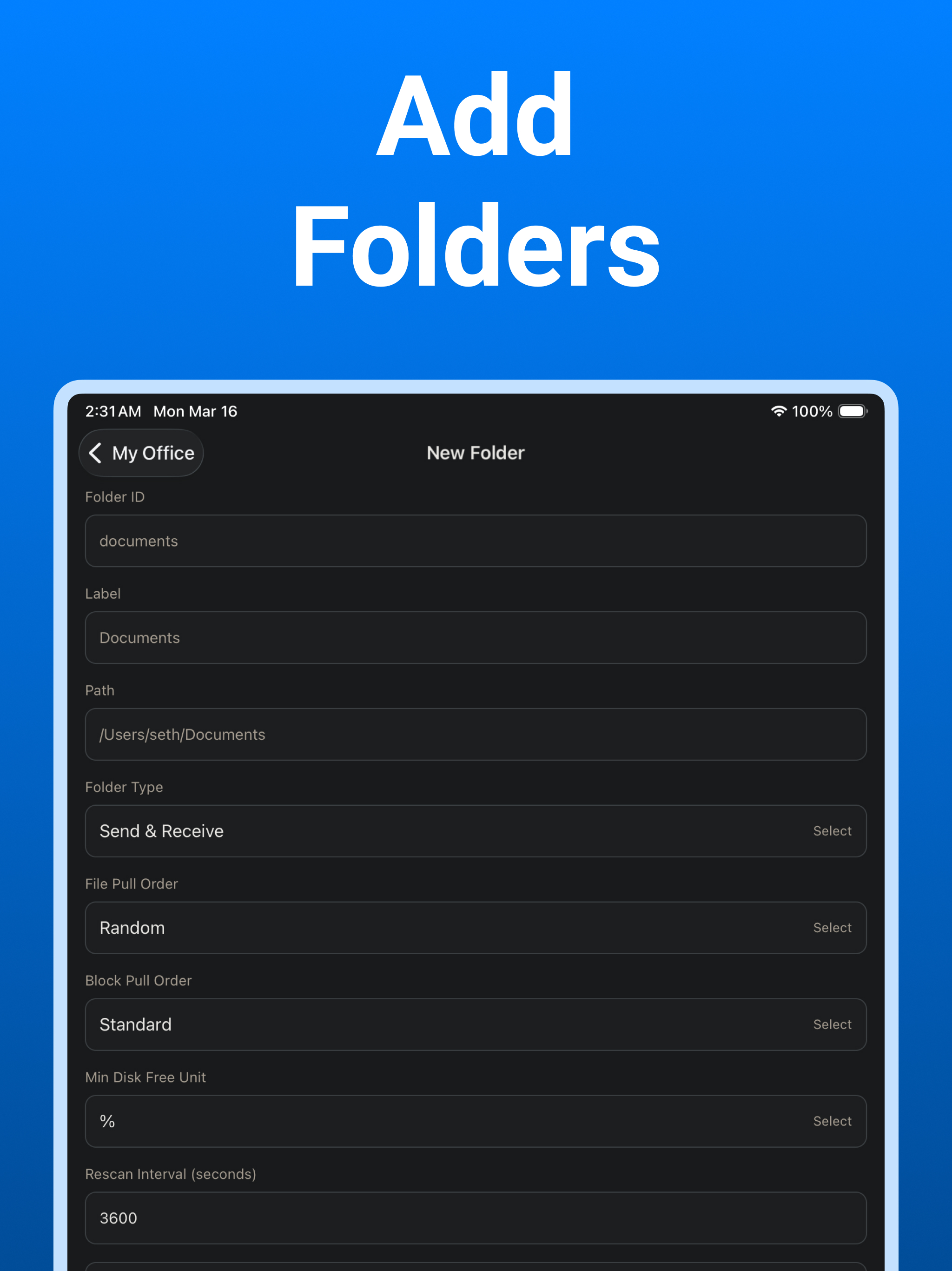 Syncthing Monitor
