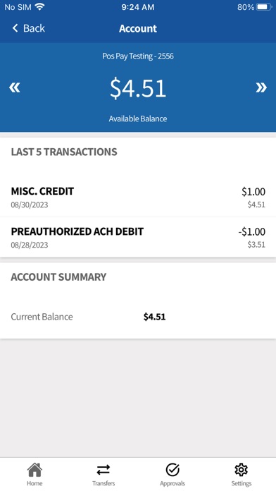 ConnectOne Bank Business App Screenshot