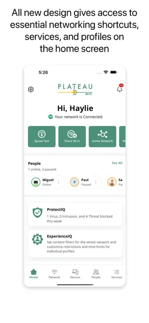 Plateau WiFi screenshot 2