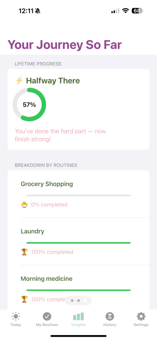 My Routine Screenshot 5 of 7