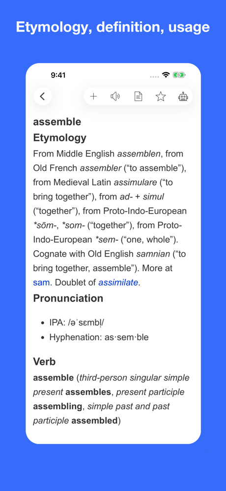English etymology and origins screenshot 4