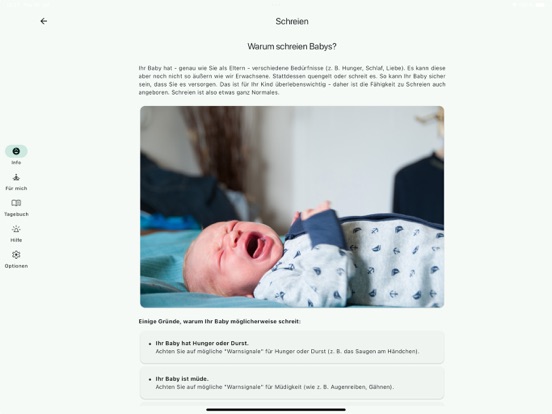 Screenshot #5 pour Baby Comfort Guide