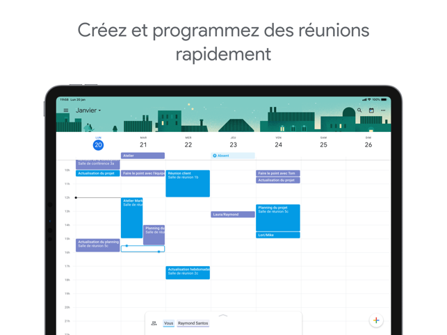 ‎Google Agenda : Organisez-vous Capture d'écran