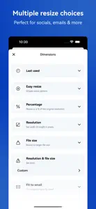 Photo & Picture Resizer screenshot #2 for iPhone