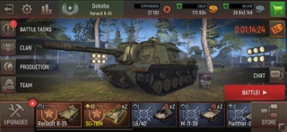 Battle Tanks: Tank War Games iPhone screenshot