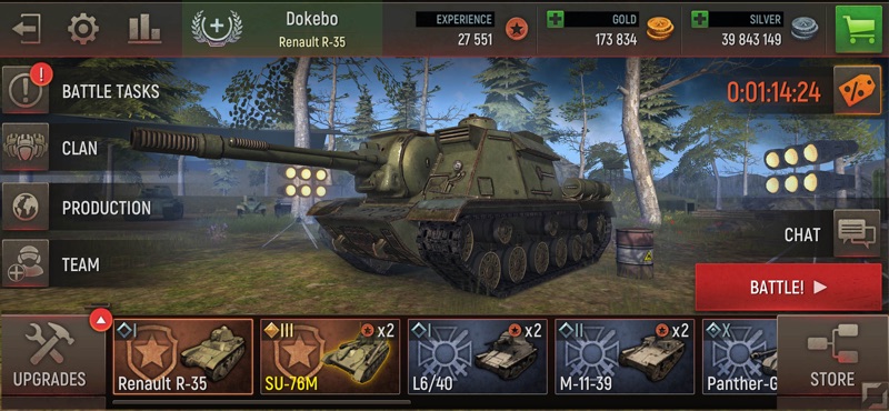 Battle Tanks: Tank War Games screenshot 7