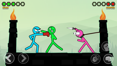 Slap Stick Fight: Stickman War Screenshot