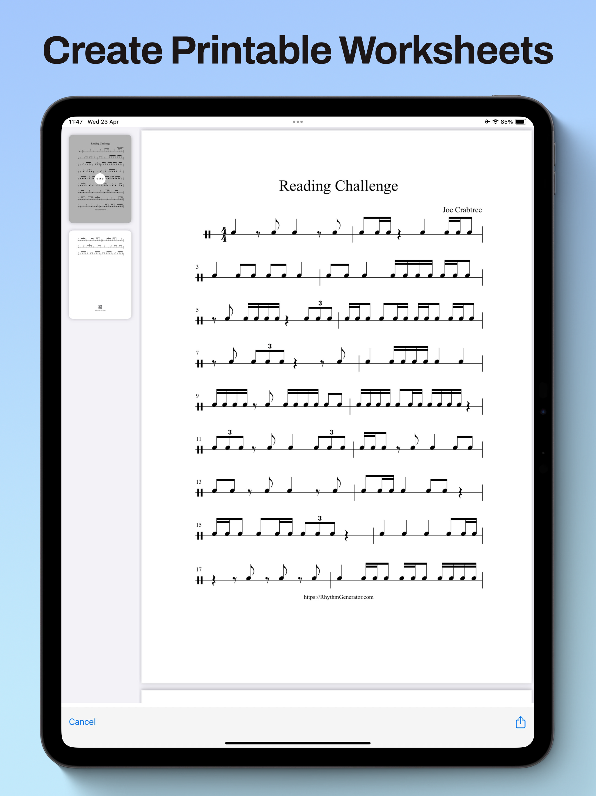 Rhythm Generator