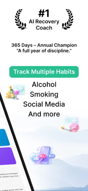 RelievAI: Sobriety Tracker screenshot 2