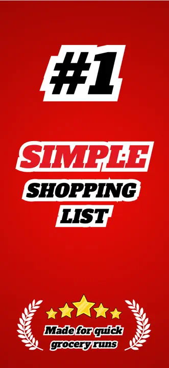 SIMPLE Shopping List + To Do: Screenshot 1 von 7