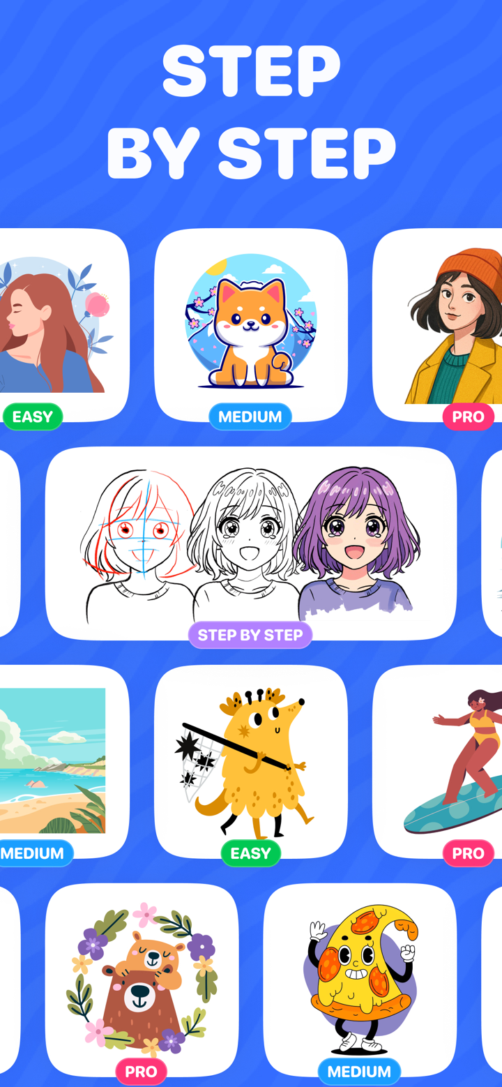 Drawly: Learn to Draw Together screenshot 3