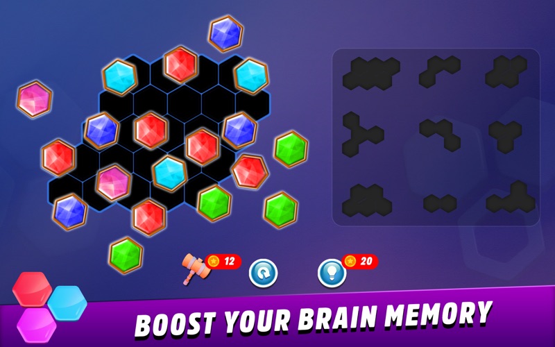 Block Hexa Sort: Color Match Screenshot