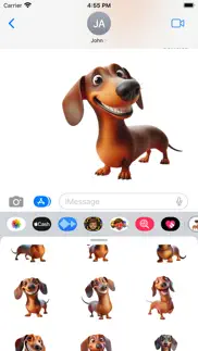 How to cancel & delete happy dachshund stickers 3