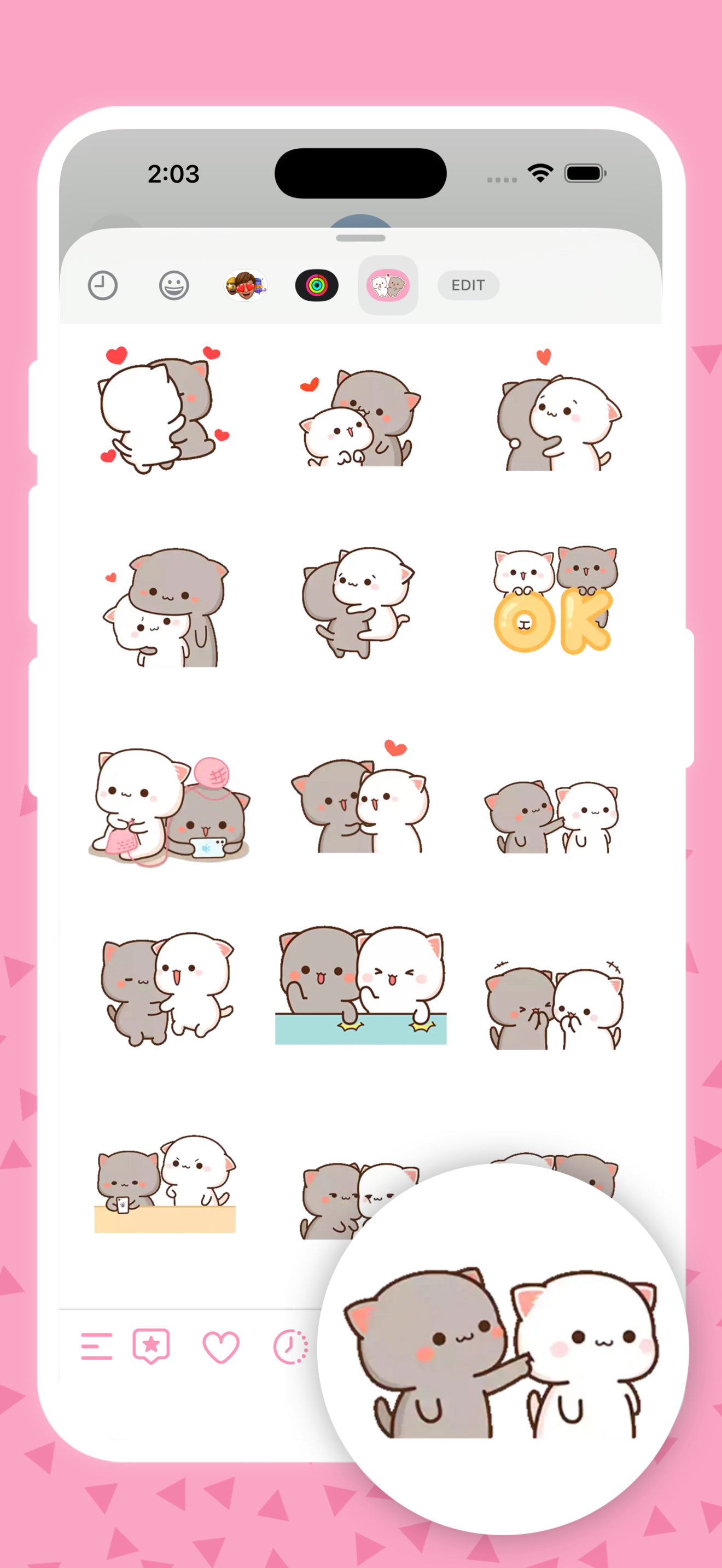 Mochi Cat Animated screenshot 4