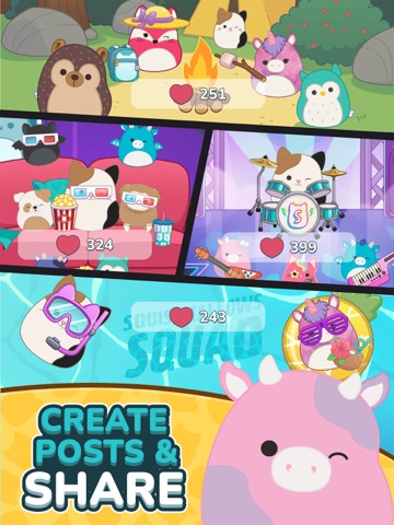 Squishmallows Match iPad screenshot