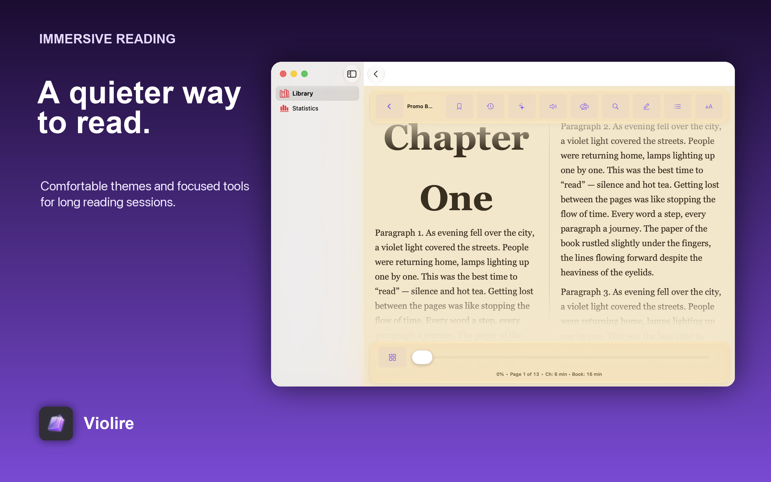 Violire - eBook Reader screenshot 11